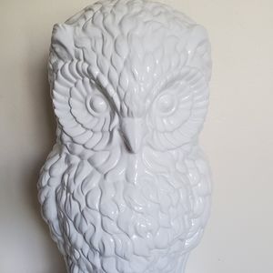 Large ceramic Italian made owl